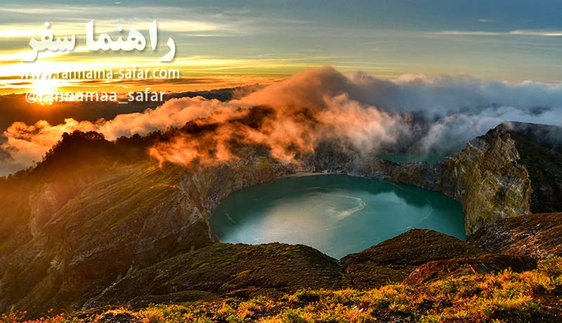  دریاچه های آتشفشانی کلیموتو