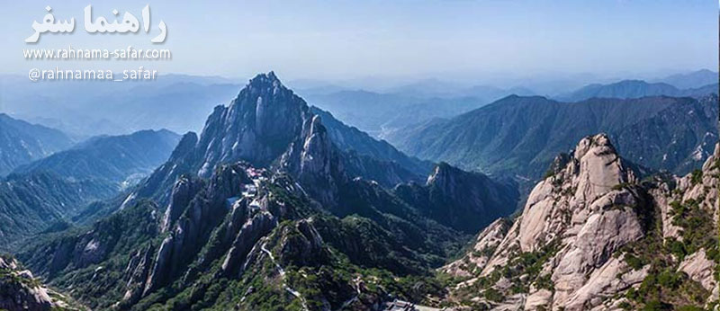  کوه چان بای شان در چین 