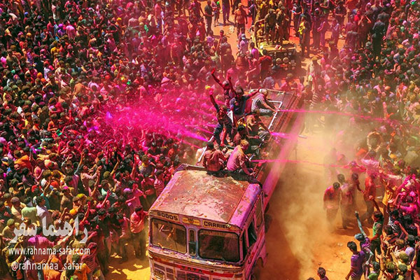 جشنواره رنگ هندوستان 
