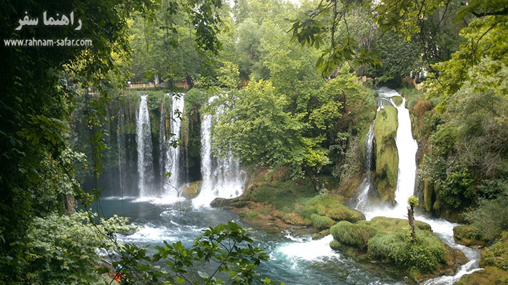 آبشارهای دودن ترکیه
