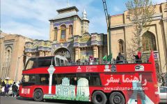 تورهای گردشگری با اتوبوس های تهرانگردی در تهران