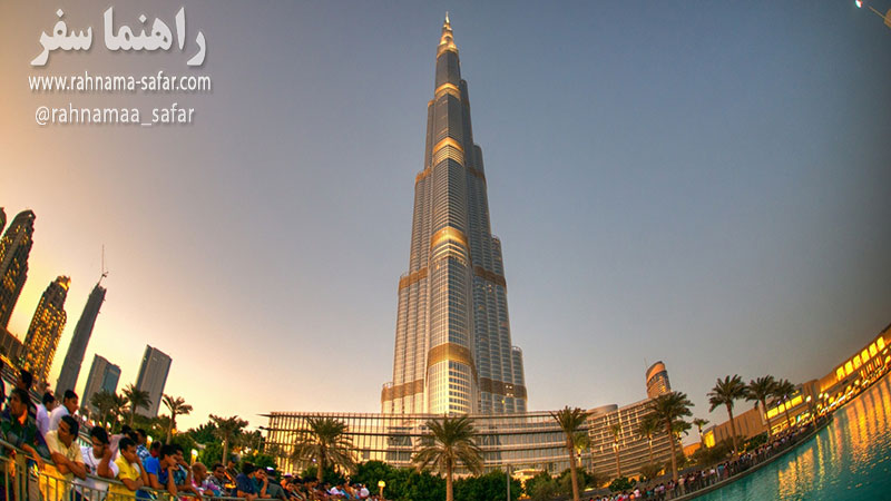 برج خلیفه در دبی