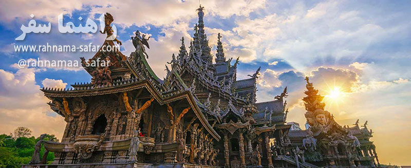 خانه مقدس حقيقت پاتایا در تایلند