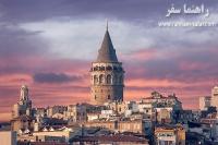 برج باستانی گالاتا در استانبول ترکیه