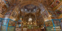 کلیسای  زیبای وانک درجلفای اصفهان