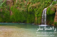 آبشار و رودخانه بی بی سیدان در سمیرم اصفهان