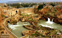 آبشارهاي تماشایی شوشتر(سيکاها) در خوزستان