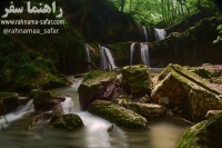 آبشار تیرکن سواد کوه مازندران