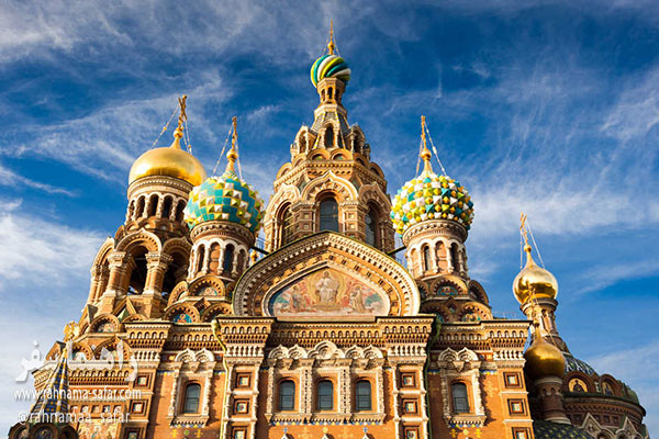 موزه کلیسای ناجی در خون سن پترزبورگ | گردشگری در روسیه | راهنماسفر