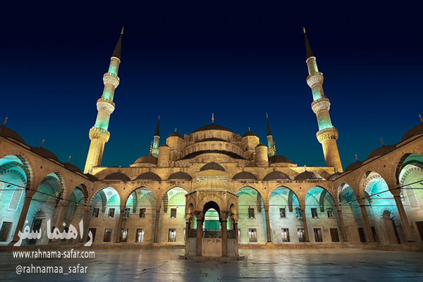 مسجد سلطان احمد استامبول 2 معماری مسجد سلطان احمد استامبول | راهنماسفر