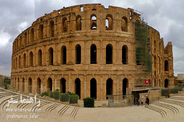 آمفی تئاتر ال جم در تونس|مجله گردشگری راهنماسفر