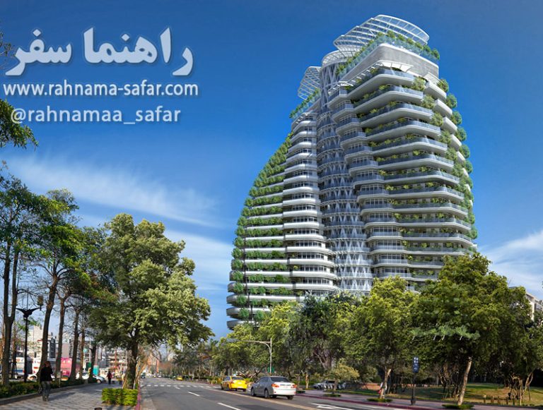 برج مارپیچ آگورا در تایوان | گردشگری در تایوان