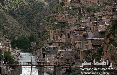 روستای زیبای پالنگان در کردستان
