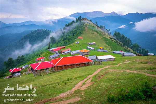 روستای اولسبلانگاه ییلاق تماشایی ماسال