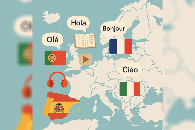 چهار زبان اروپایی بدون کلاس