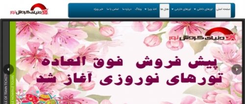 آژانس هواپیمایی دنیای گردش نور