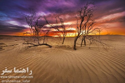 کویر مرنجاب در اصفهان