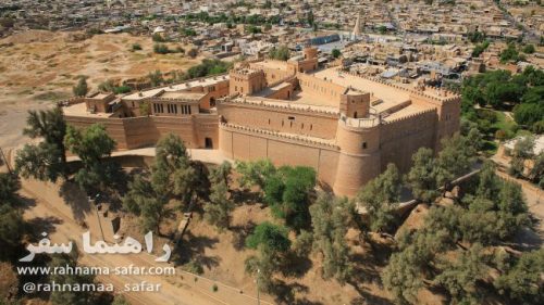 کاخ زیبای آپادانای شوش در خوزستان