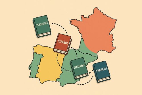 یادگیری چهار زبان اروپایی بدون کلاس